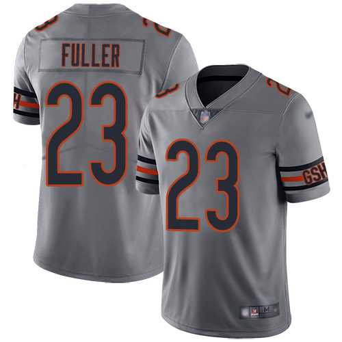 Chicago Bears Limited Silver Men Kyle Fuller Jersey NFL Football #23 Inverted Legend->youth nfl jersey->Youth Jersey